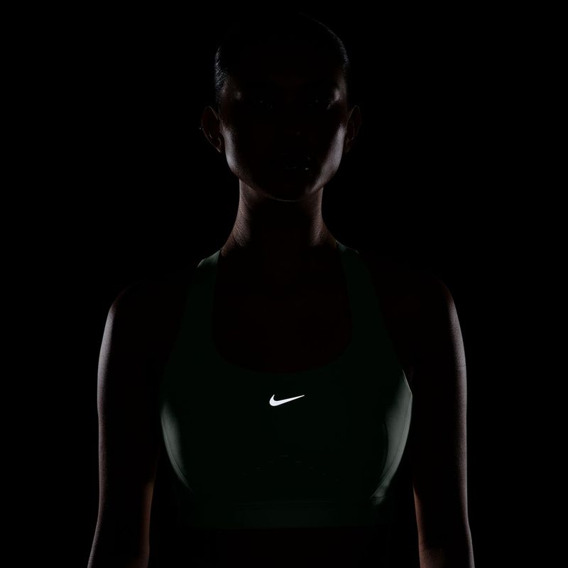 Fitness podprsenka Nike Swift High-Support Lightly Lined steam/reflective silver 6