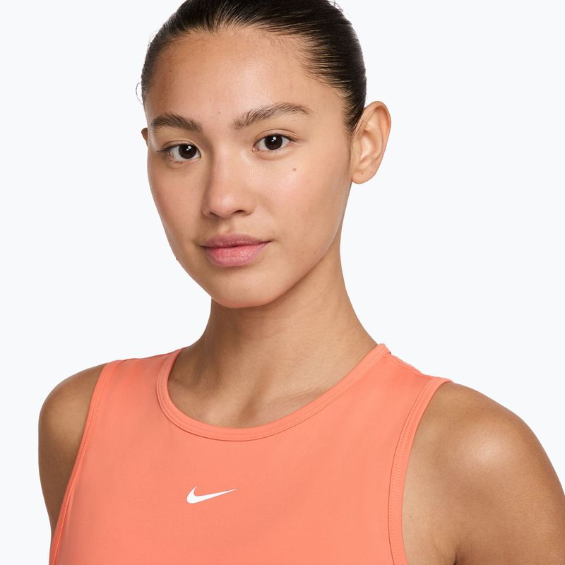 Dámske tréningové tielko Nike Pro Dri-Fit crimson bliss/white 3