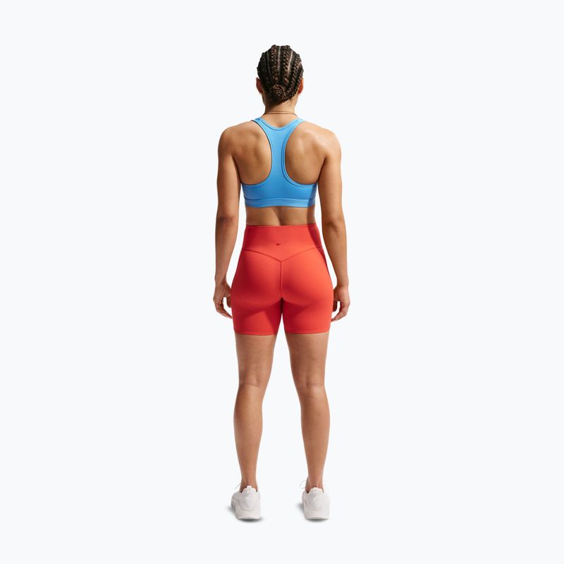 Fitness podprsenka Nike Swoosh Medium Support university blue/white 3