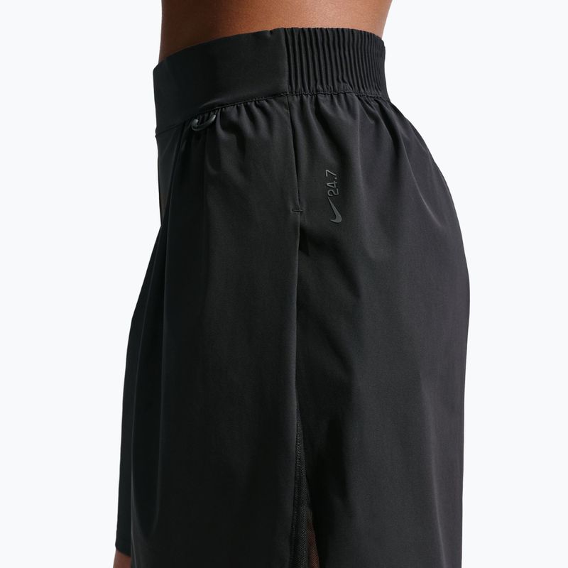 Dámske tréningové šortky Nike 24.7 PerfectStretch black/black/dark smoke grey 4