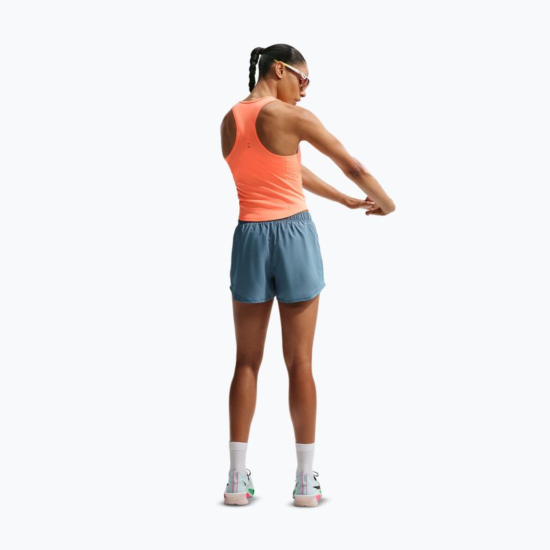 Dámske bežecké tričko Nike Swoosh Run Dri-Fit orange pulse/photon dust/white 3