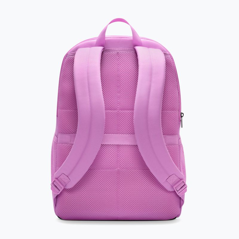 Batoh Nike Brasilia 24 l light magenta/black/black 3