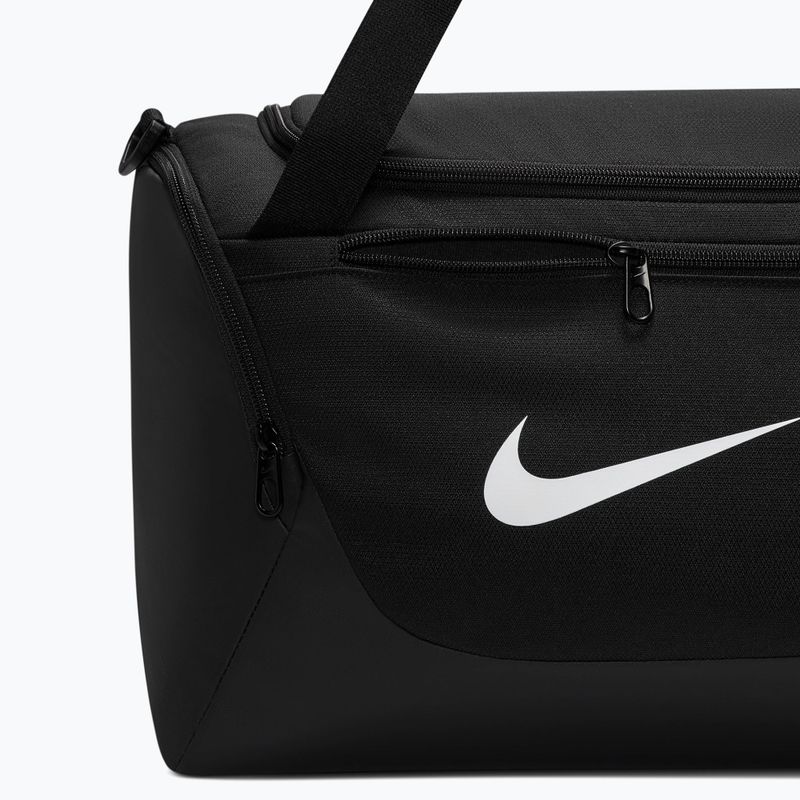 Tréningová taška Nike Brasilia Duffel Extra Small 24 l black/black/white 3