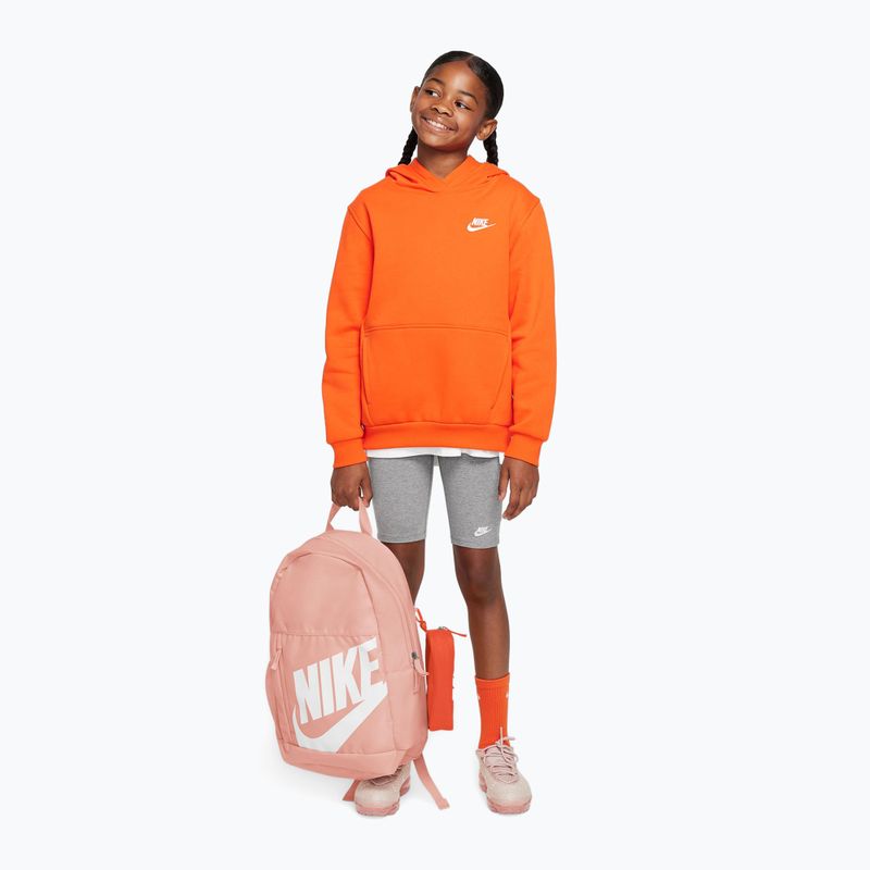 Detský mestský batoh Nike Elemental Shoebox 20 l arctic orange/orange/white 8