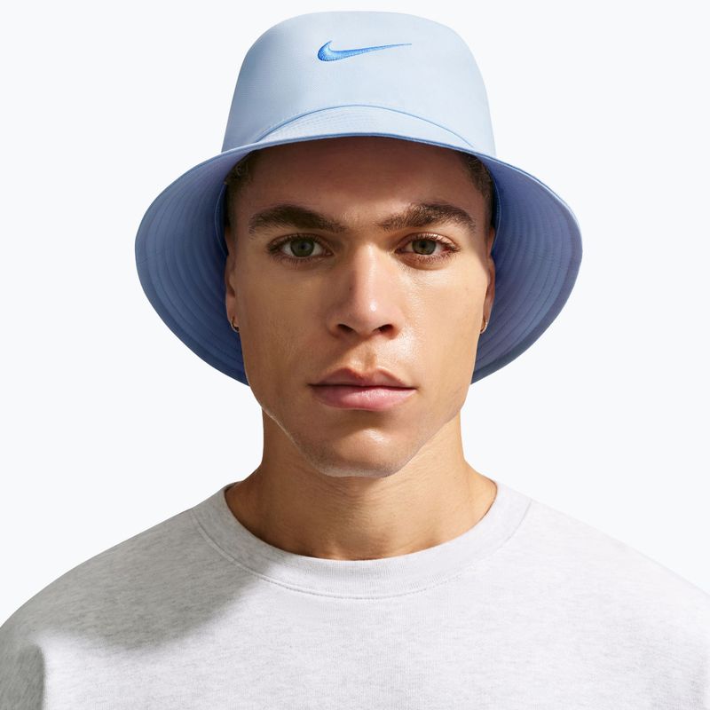 Klobúk Nike Apex Bucket Swoosh hydrogen blue/university blue 3