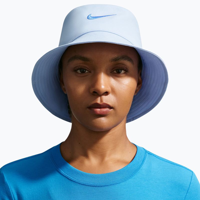 Klobúk Nike Apex Bucket Swoosh hydrogen blue/university blue 5