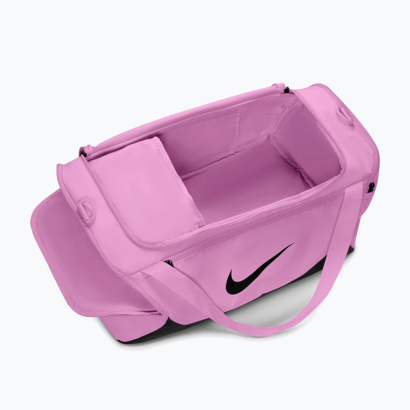 Tréningová taška Nike Brasilia Duffel Small 40 l light magenta/black/black 4