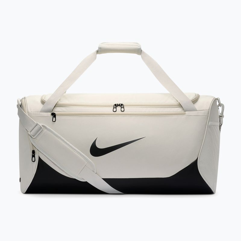 Tréningová taška Nike Brasilia Duffel Medium 60 l light bone/black/black 3
