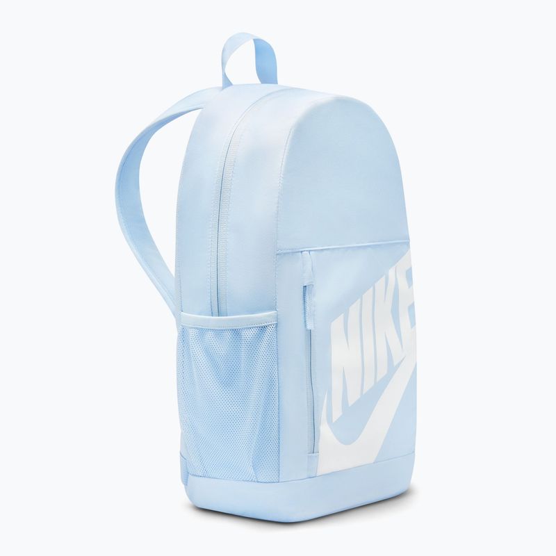 Detský mestský batoh Nike Elemental Shoebox 20 l hydrogen blue/orange/white 2