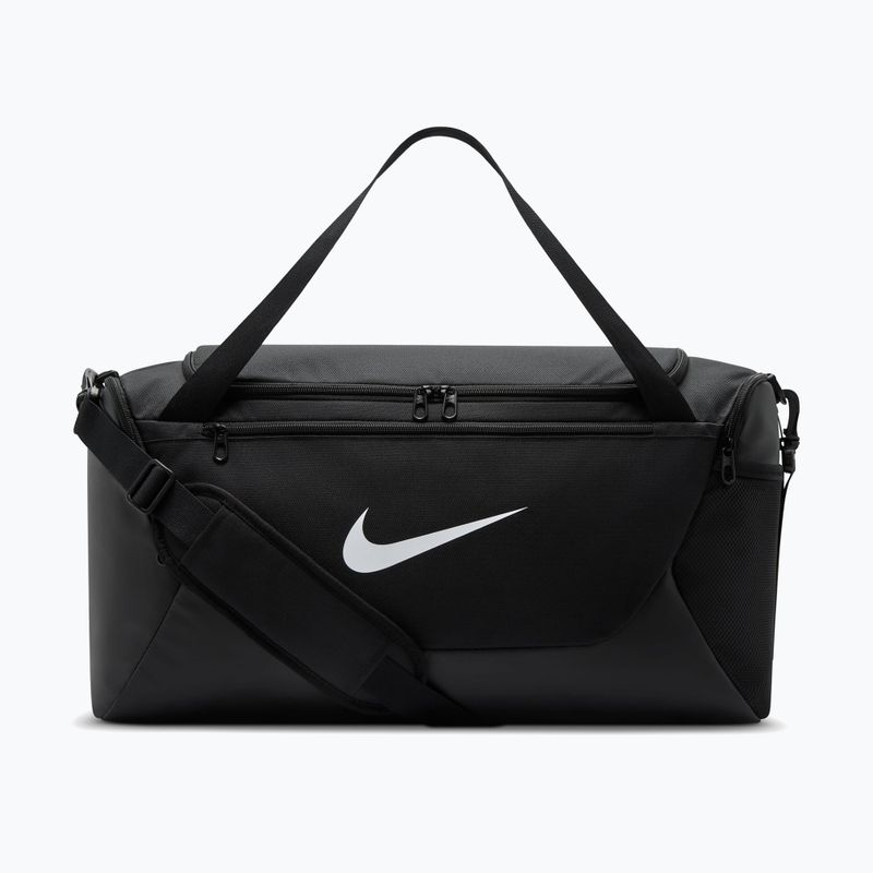 Tréningová taška Nike Brasilia Duffel Small 40 l black/black/white