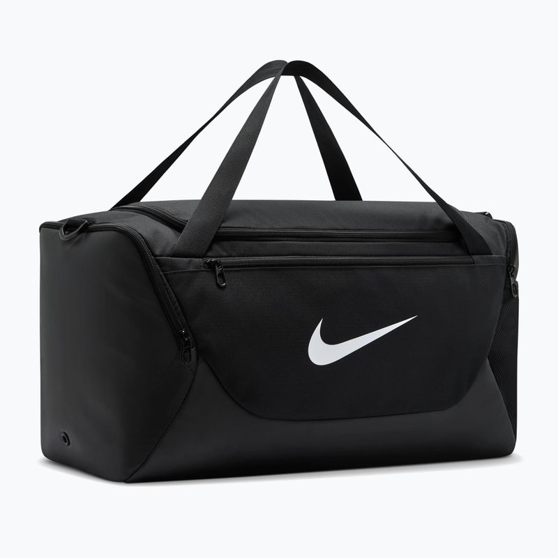Tréningová taška Nike Brasilia Duffel Small 40 l black/black/white 2