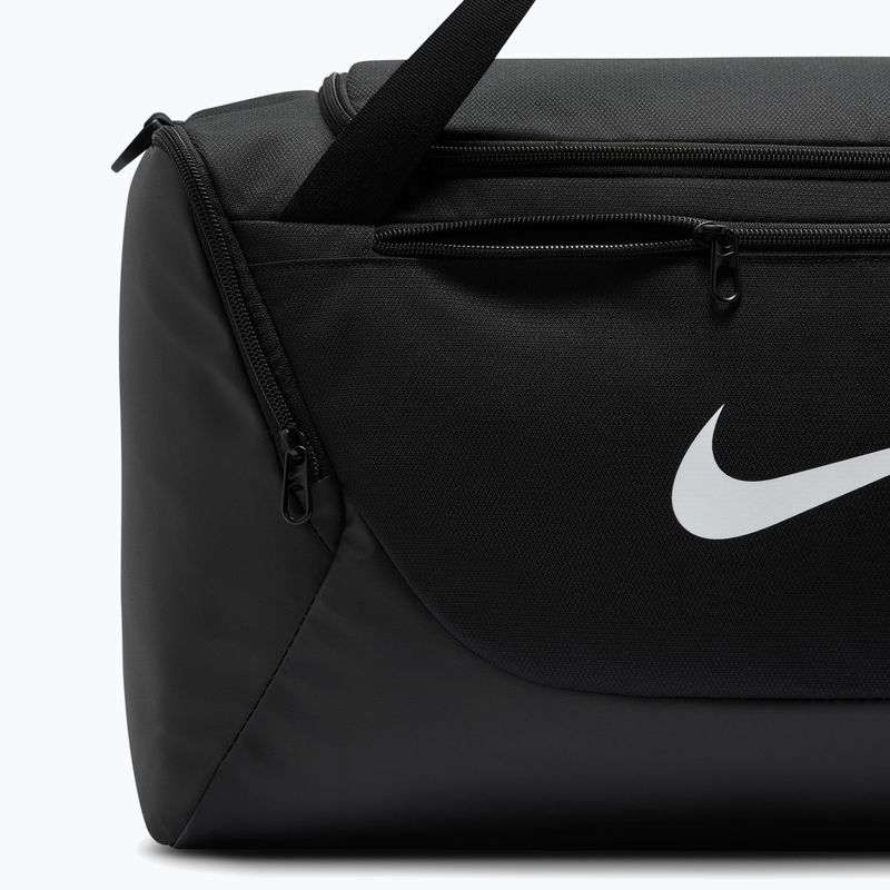 Tréningová taška Nike Brasilia Duffel Small 40 l black/black/white 6