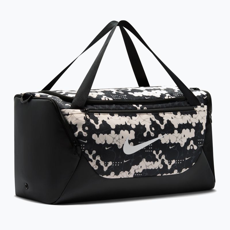 Tréningová taška Nike Brasilia Duffel Small 41 l chalk/black/white 2