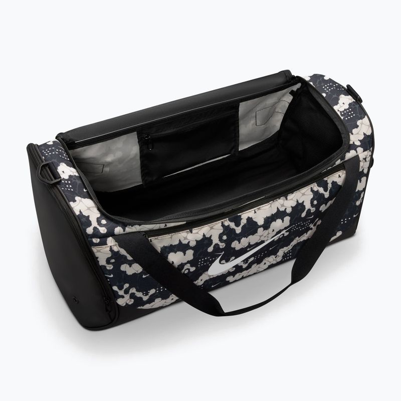 Tréningová taška Nike Brasilia 60 l chalk/black/white 5