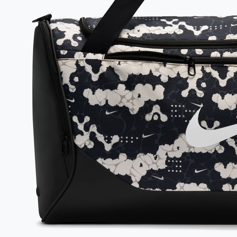 Tréningová taška Nike Brasilia 60 l chalk/black/white 6