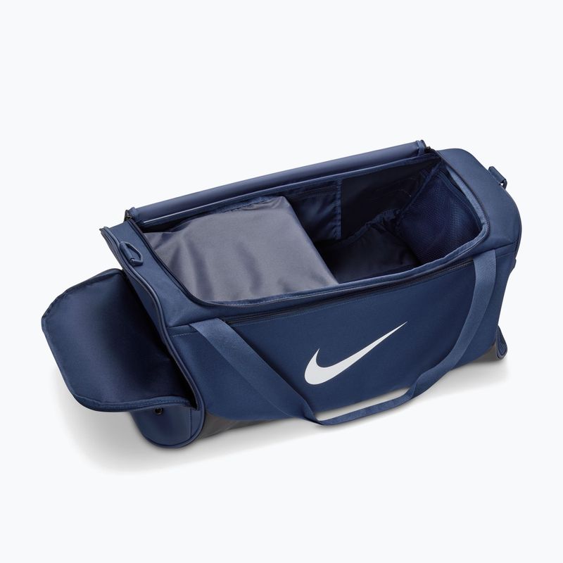 Tréningová taška Nike Brasilia Duffel Medium 60 l midnight navy/black/white 4