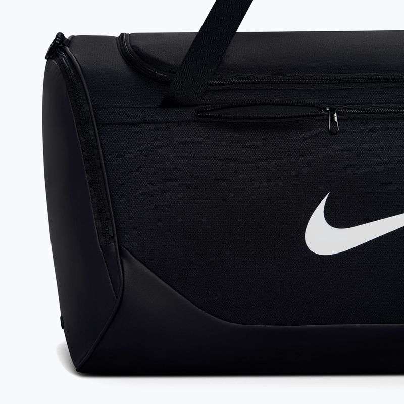 Tréningová taška Nike Brasilia Duffel Large 95 l black/black/white 6