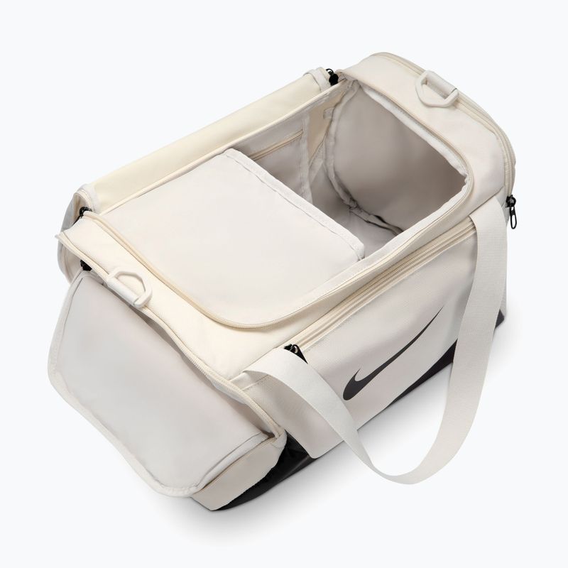 Tréningová taška Nike Brasilia Duffel Extra Small 24 l light bone/black/black 5