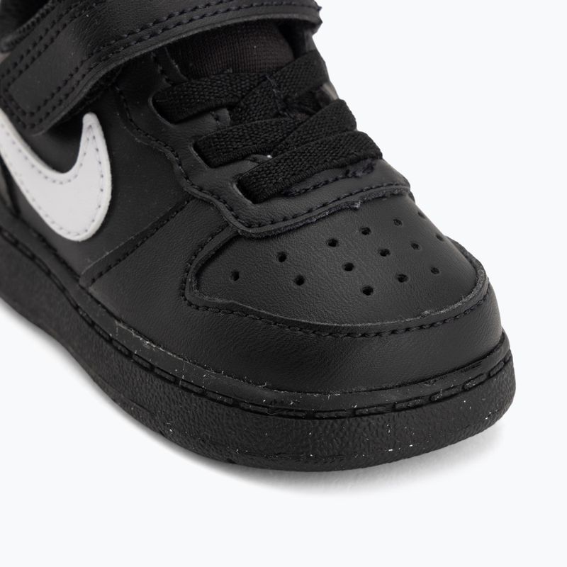 Detské topánky Nike Court Borough Low Recraft black/black/white 7