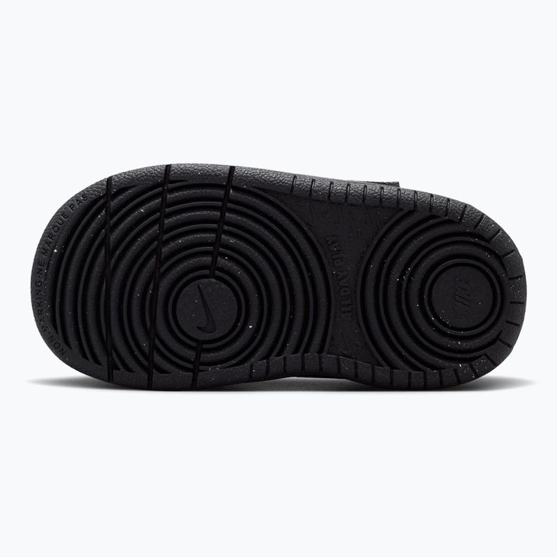 Detské topánky Nike Court Borough Low Recraft black/black/white 3