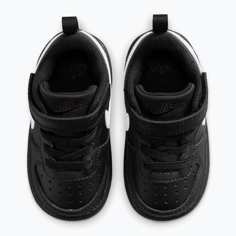 Detské topánky Nike Court Borough Low Recraft black/black/white 4