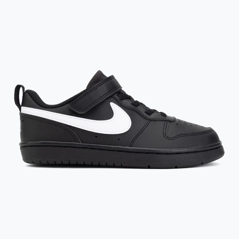 Detské topánky Nike Court Borough Low Recraft black/black/white 2
