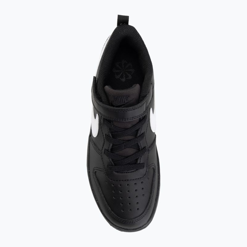Detské topánky Nike Court Borough Low Recraft black/black/white 5