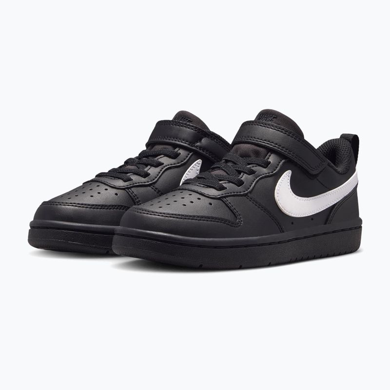 Detská obuv Nike Court Borough Low Recraft black/black/white 3