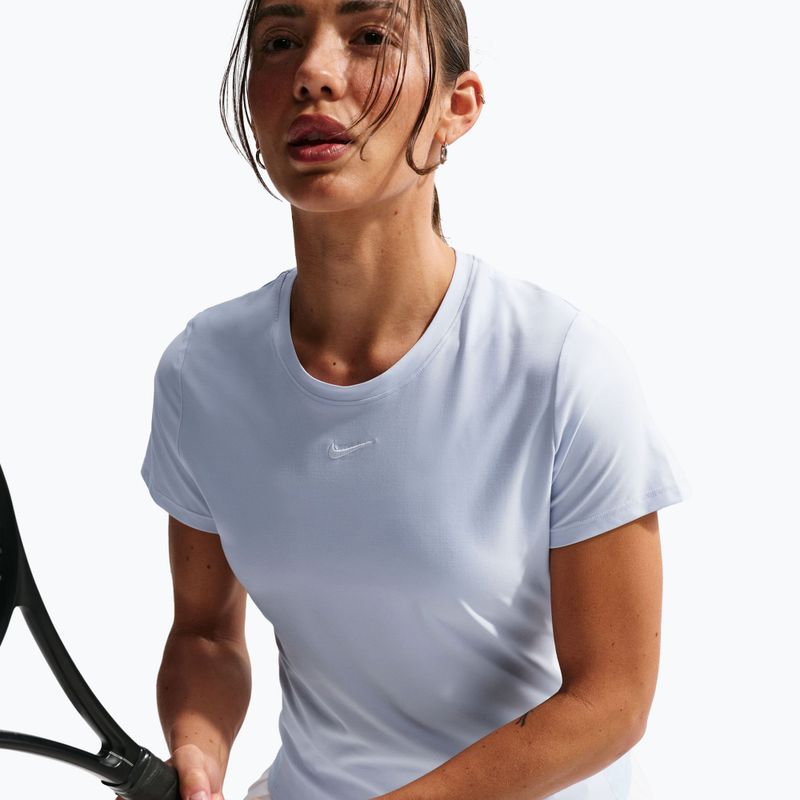 Dámske tenisové tričko Nike Victory Dri-Fit hydrogen blue/white 4