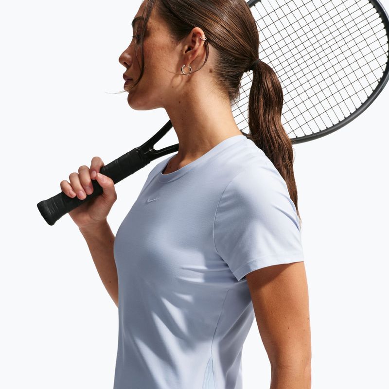 Dámske tenisové tričko Nike Victory Dri-Fit hydrogen blue/white 5