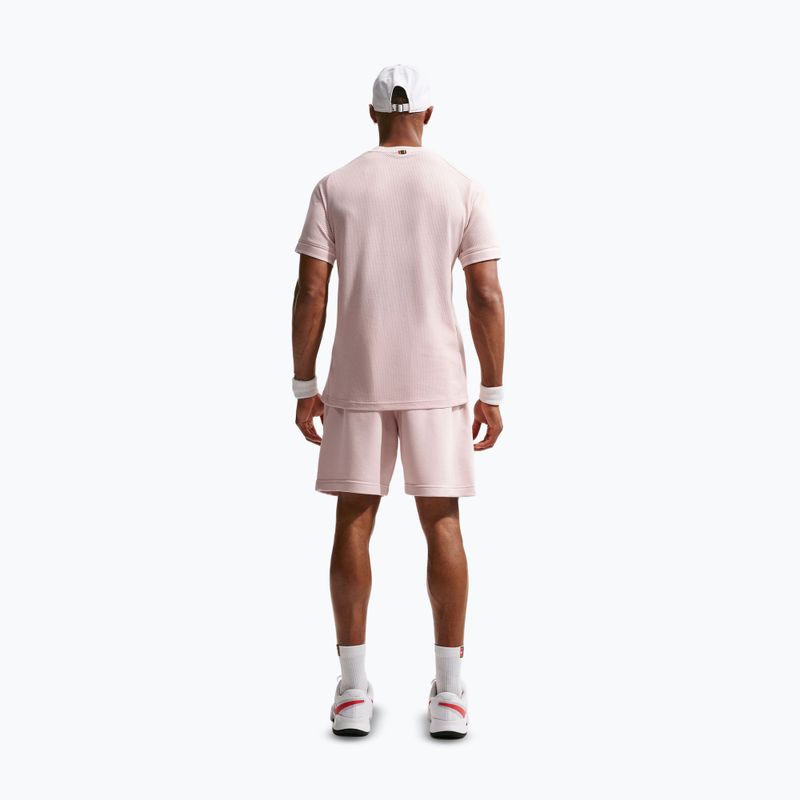 Pánske tenisové tričko Nike Court Heritage silt red 3