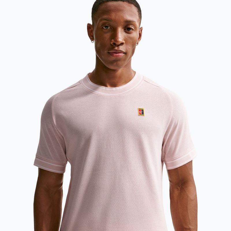 Pánske tenisové tričko Nike Court Heritage silt red 4