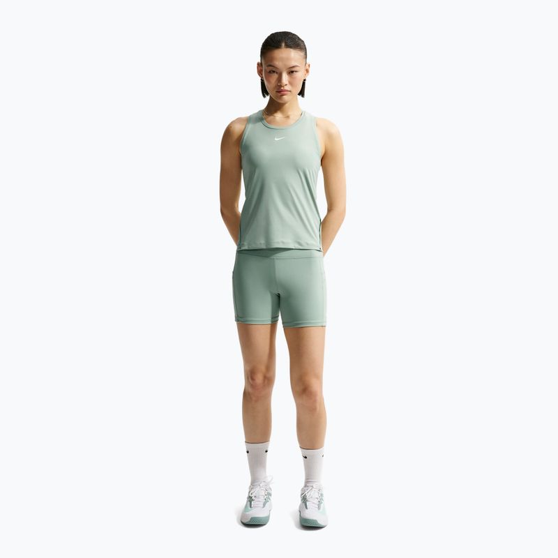 Dámske tenisové šortky Nike Court Dri-Fit with Pockets steam/white 2