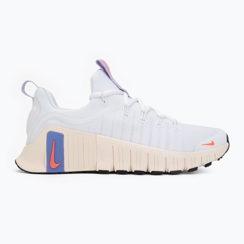 Dámske tréningové topánky Nike Free Metcon 6 white/violet mist/chalk/hot lava 2
