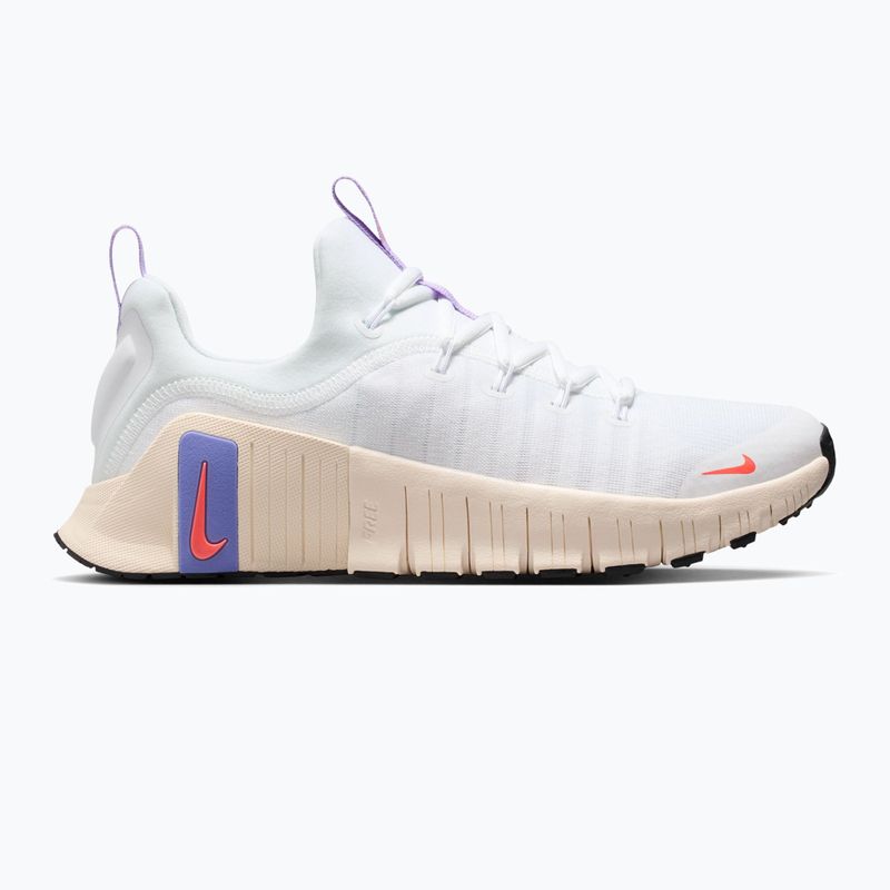 Dámske tréningové topánky Nike Free Metcon 6 white/violet mist/chalk/hot lava 8