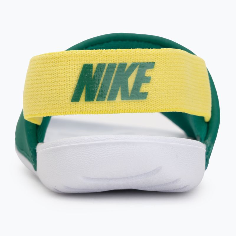 Detské šľapky Nike Kawa malachite/sonic yellow 6