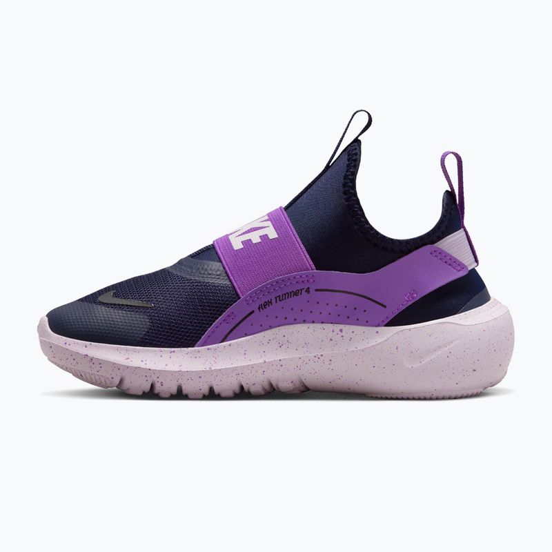 Detské topánky Nike Flex Runner 4 blackened blue/bright violet/black 2