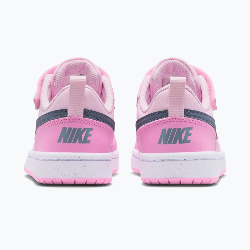 Detské topánky Nike Court Borough Low Recraft pink foam/pink rise/white/ashen slate 4