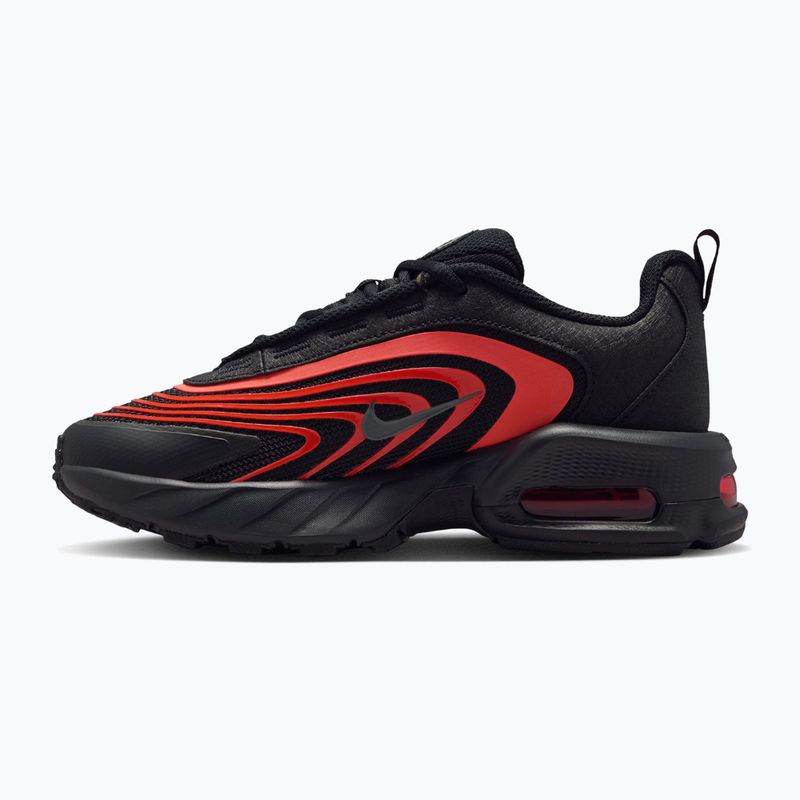 Detská obuv Nike Air Max Fire black/picante red/smoke grey 2