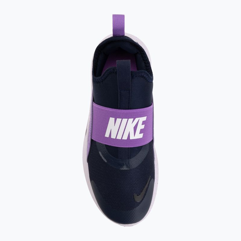 Detské topánky Nike Flex Runner 4 blackened blue/bright violet/black 5