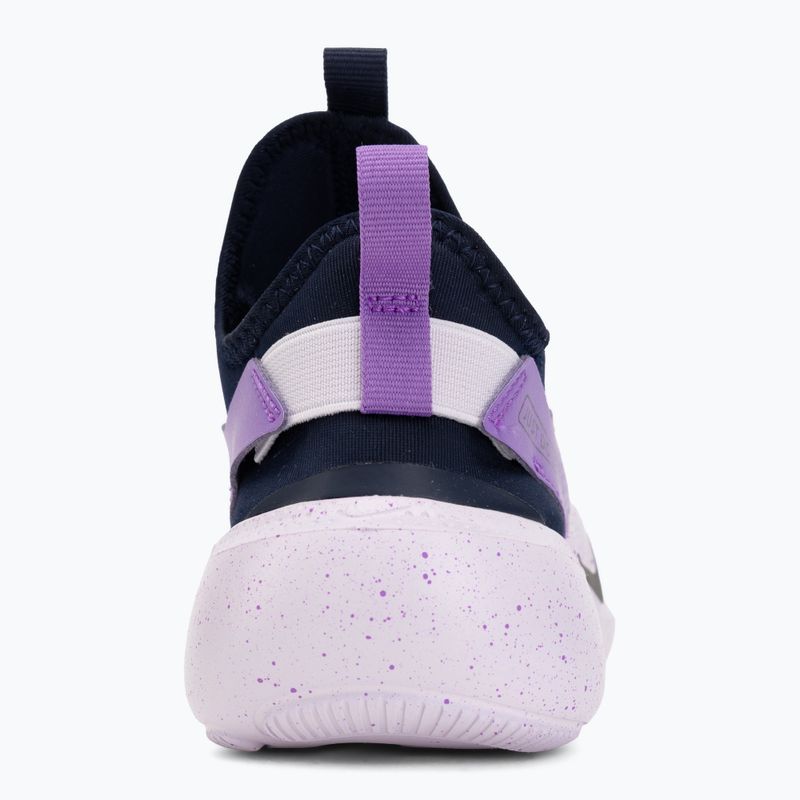 Detské topánky Nike Flex Runner 4 blackened blue/bright violet/black 6