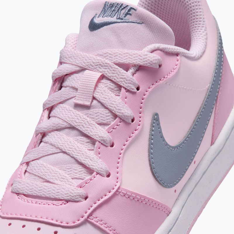 Topánky Nike Court Borough Low Recraft pink foam/pink rise/white/ashen slate 5