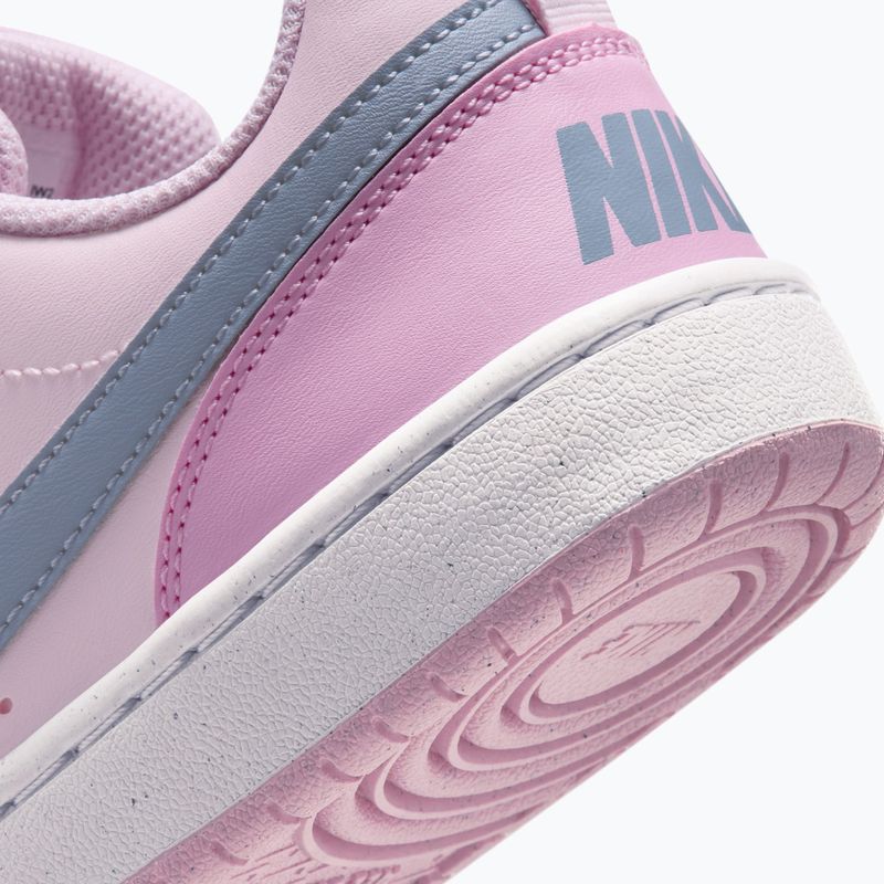 Topánky Nike Court Borough Low Recraft pink foam/pink rise/white/ashen slate 6