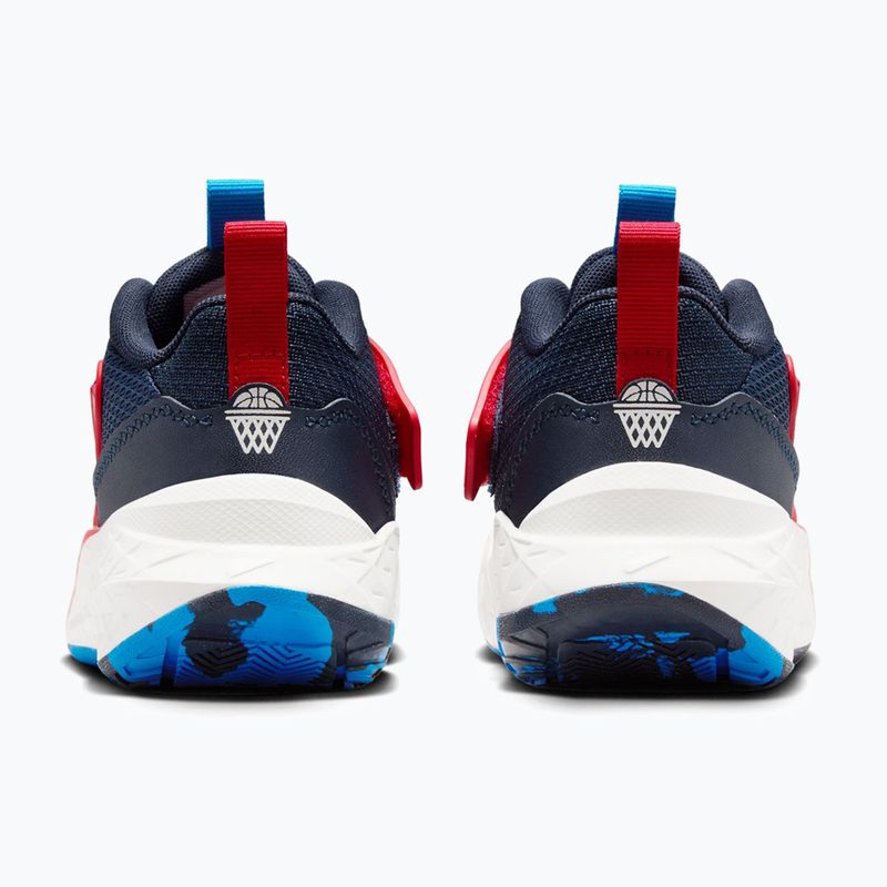 Detská obuv Nike Team Hustle D 12 tm navy/university red/photo blue/sail 4