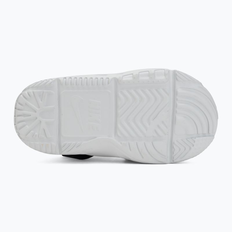 Detské topánky Nike Team Hustle D 12 white/black/clear emerald/topaz gold 4
