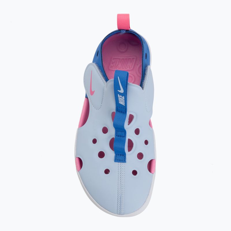 Detské sandále Nike Sunray Protect 4 HF6277 hydrogen blue/blue crystal/pink glow 5