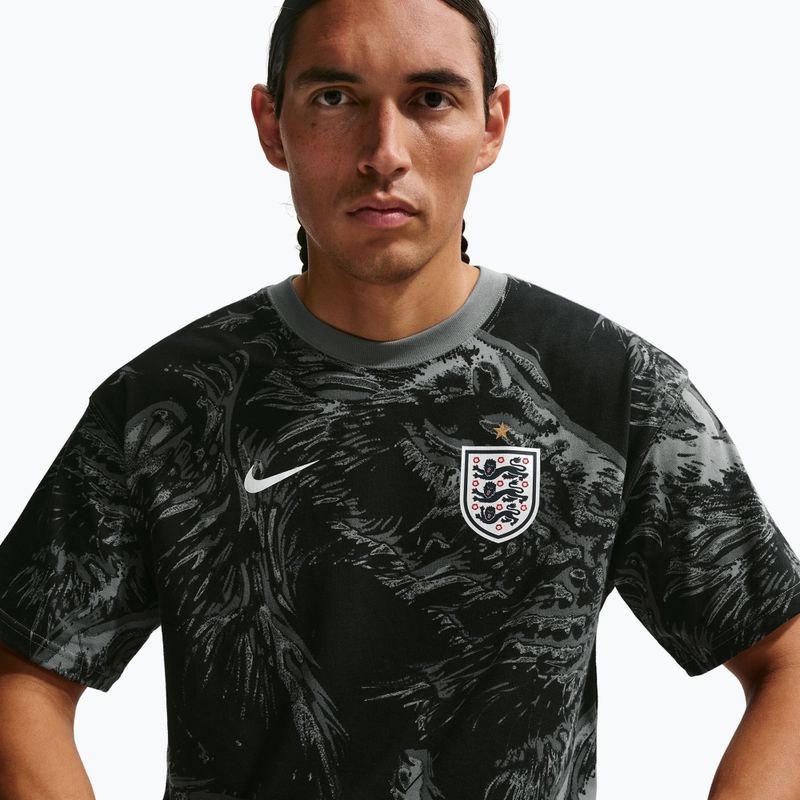 Pánske futbalové tričko Nike England Soccer dark steel grey 5