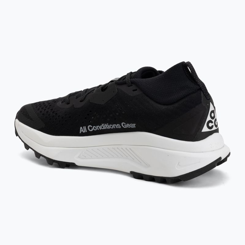 Pánske bežecké topánky Nike ACG Zegama Trail čierna/bezpečnostná oranžová/vrcholová biela 3