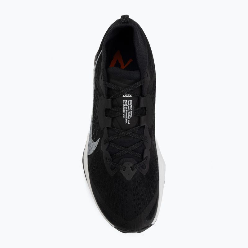 Pánske bežecké topánky Nike ACG Zegama Trail čierna/bezpečnostná oranžová/vrcholová biela 5