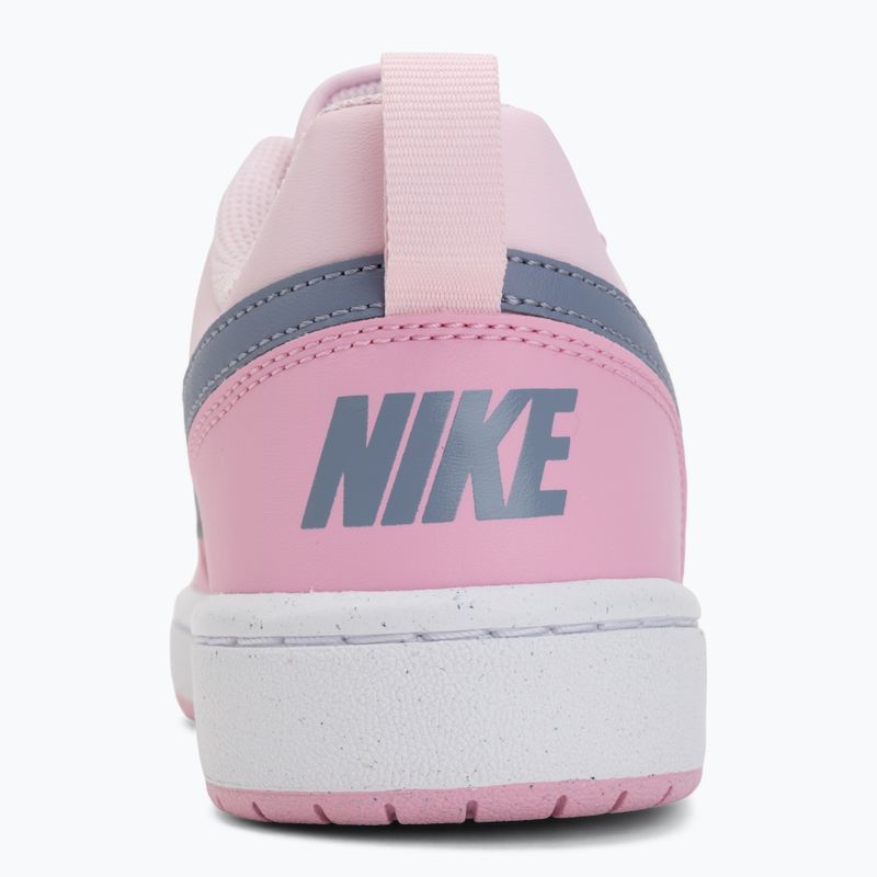 Topánky Nike Court Borough Low Recraft pink foam/pink rise/white/ashen slate 6